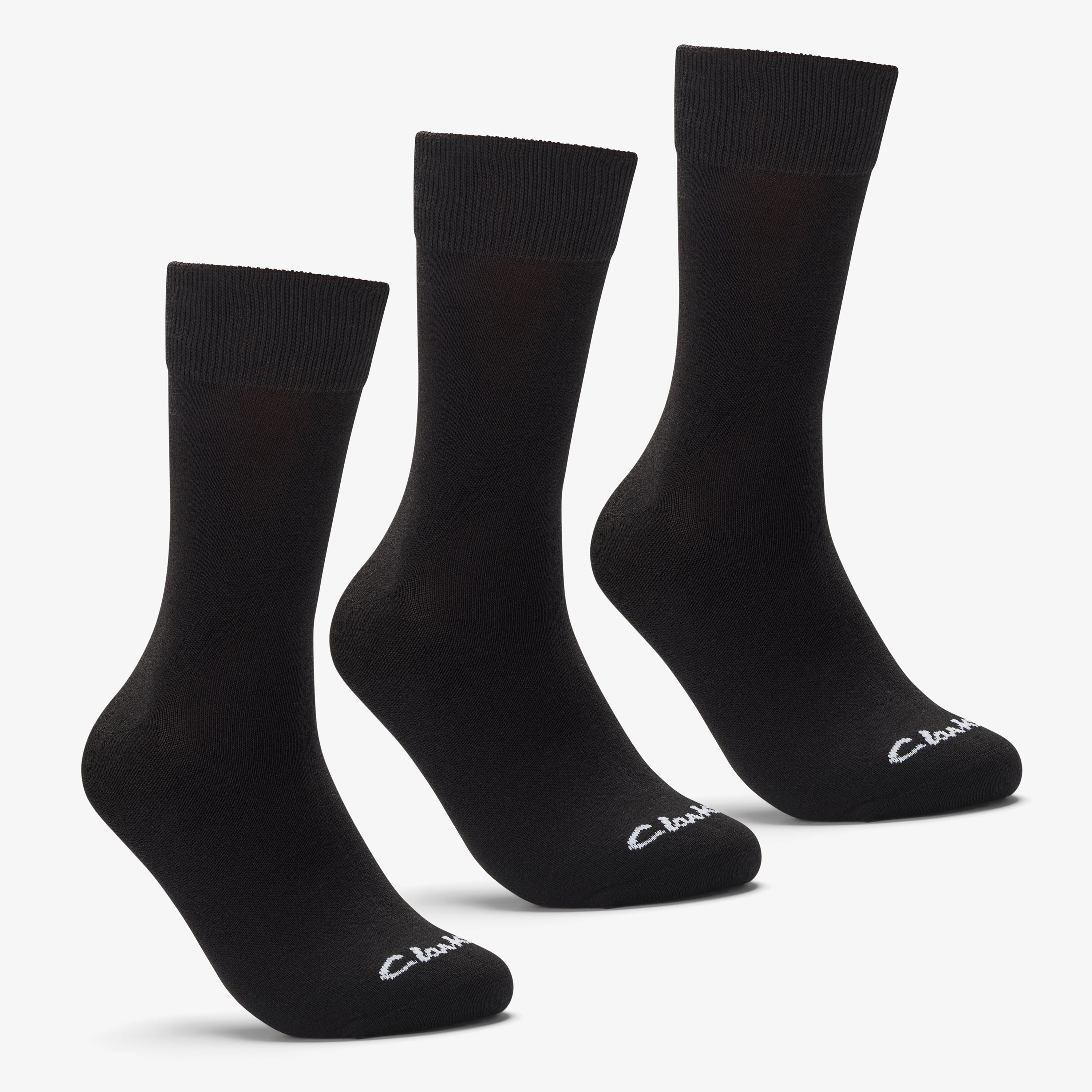Mens Casual Crew Socks (3 Pairs Pack)